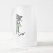 Moet een Texaan zijn Matglas Bierpul (Voorkant links)