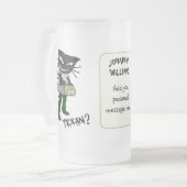 Moet een Texaanse douane zijn Matglas Bierpul (Voorkant links)