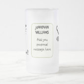 Moet een Texaanse douane zijn Matglas Bierpul (Center)