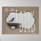 Moet een vroege vogel zijn poster (Voorkant)