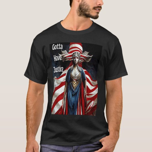 moet gerechtigheid hebben nr 2 t-shirt (Voorkant)