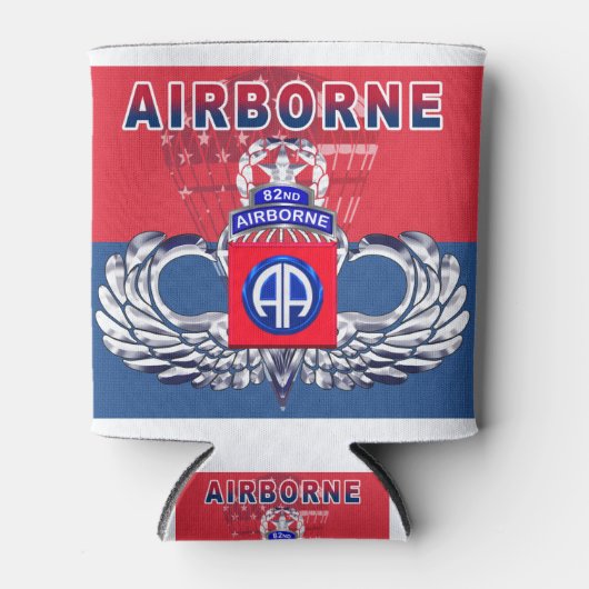 “Moet Hebben” 82e Luchtlandingsdivisie Blikjeskoeler (Voorkant)