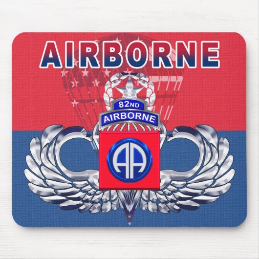 “Moet Hebben” 82e Luchtlandingsdivisie Muismat (Voorkant)