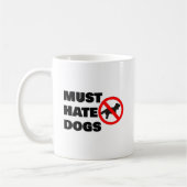 Moet honden haten koffiemok (Links)