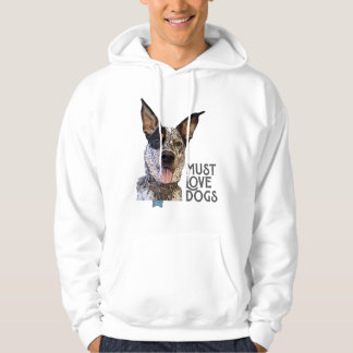 Moet houden van honden Graphic Hoodie