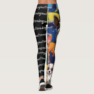 Moet houden van honden leggings