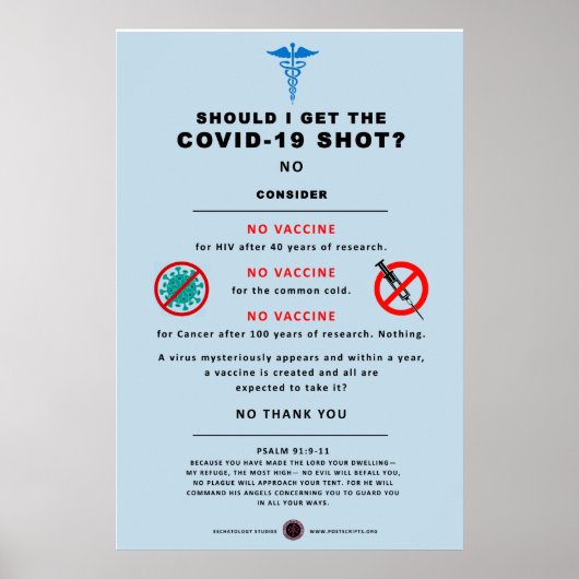 Moet ik de Shots nemen? Poster (Voorkant)