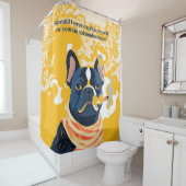 Moet ik mezelf te veel uitleggen douchegordijn (In situ)