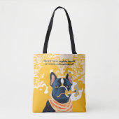 Moet ik mezelf te veel uitleggen tote bag (Voorkant)