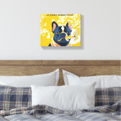 Moet ik mezelf teveel uitleggen canvas afdruk (Insitu (Slaapkamer))