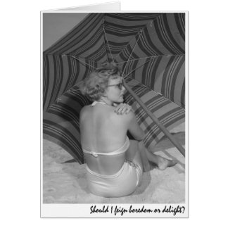 "Moet ik verveling of heerlijkheid vrezen?"