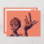 moet ik wachten briefkaart (Voorkant / Achterkant)