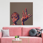 moet ik wachten canvas afdruk (Insitu (Woonkamer))