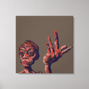 moet ik wachten canvas afdruk