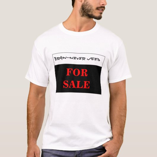 moet je die extra troep weggooien? t-shirt (Voorkant)