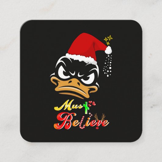 Moet Kerstmis geloven Kortingskaartje (Voorkant)