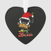 Moet Kerstmis geloven Ornament (achterkant)