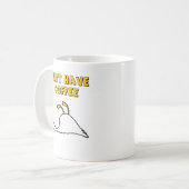 moet koffie hebben koffiemok (Voorkant links)