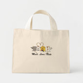 Moet. Liefde. Rats Bag Mini Tote Bag (Voorkant)