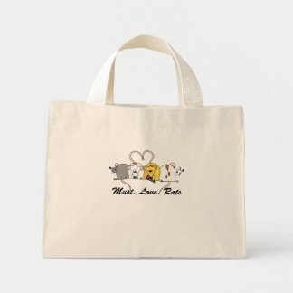 Moet. Liefde. Rats Bag Mini Tote Bag