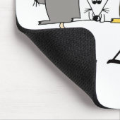 Moet. Liefde. Rats Mousemat Muismat (Hoek)