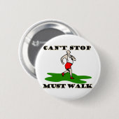 Moet lopen ronde button 5,7 cm (Voorkant /achterkant)