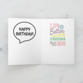 **MOET MIJN ZEER BESTE VRIENDAG WORDEN GEHAALD** K KAART (Binnen)