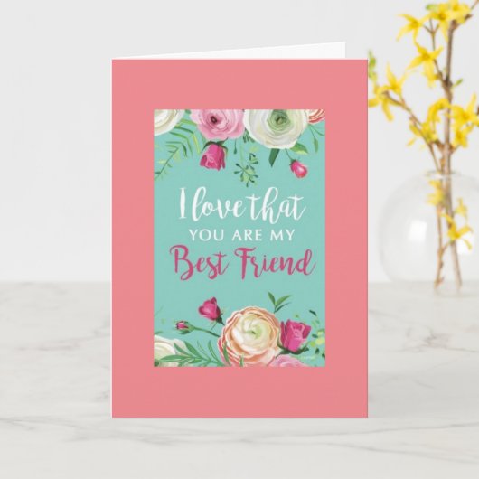 **MOET MIJN ZEER BESTE VRIENDAG WORDEN GEHAALD** K KAART (Gele Bloem)