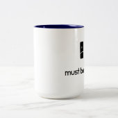 Moet Nice zijn Tweekleurige Koffiemok (Center)