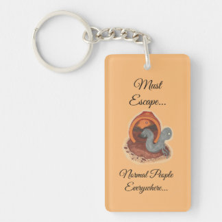 Moet ontsnappen...de Potted Creatted Key chain Sleutelhanger