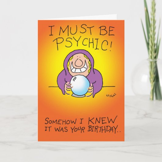 Moet Psychisch zijn Kaart (Voorkant)