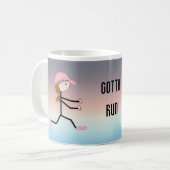 Moet Rennen Koffiemok (Voorkant links)