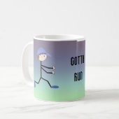 Moet Rennen Koffiemok (Voorkant links)