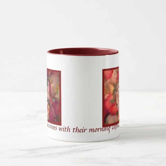 "Moet Rozen hebben" Mok (Midden)