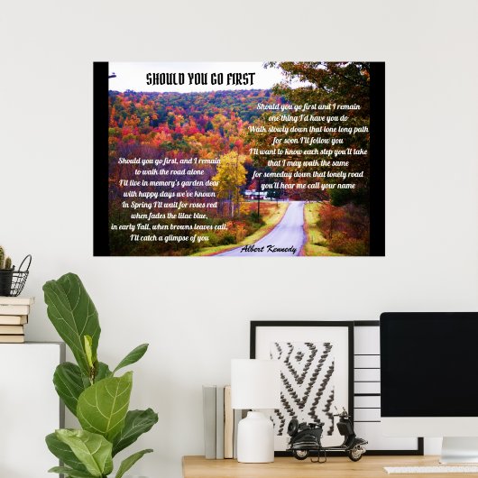 MOET U EERSTE POSTER GAAN (Thuiskantoor)