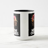 Moet van Chocolade bruine labs labrador retriever Mok (Midden)