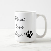 Moet van de zwarte Mok van de Dogs van de Druk hou