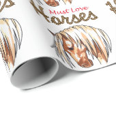 Moet van paarden houden cadeaupapier (Rol Hoek)