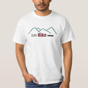 Moet Wandelen Bergen Silhouet T-Shirt