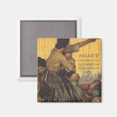 Moeten kinderen sterven magneet (Voorkant / Achterkant)