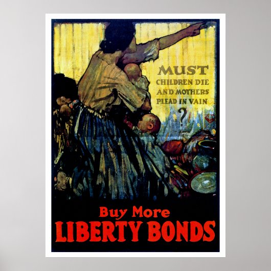 Moeten kinderen sterven ~ Meer vrijheidsobligaties Poster (Voorkant)