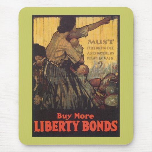 Moeten kinderen sterven muismat (Voorkant)