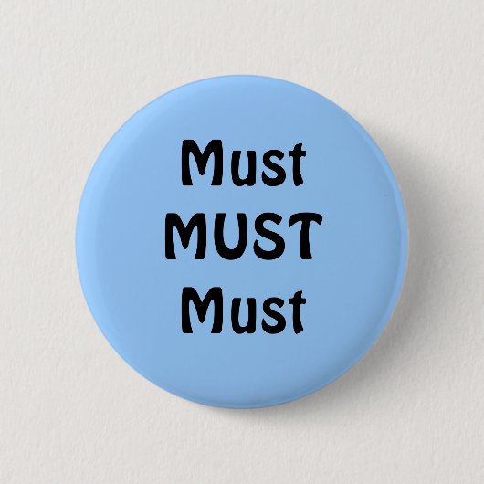 moeten ronde button 5,7 cm (Voorkant)