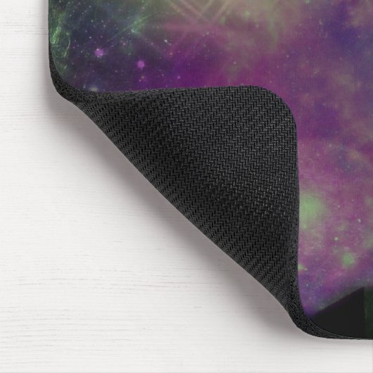 Moeten we binnenvallen of niet? muismat (Hoek)