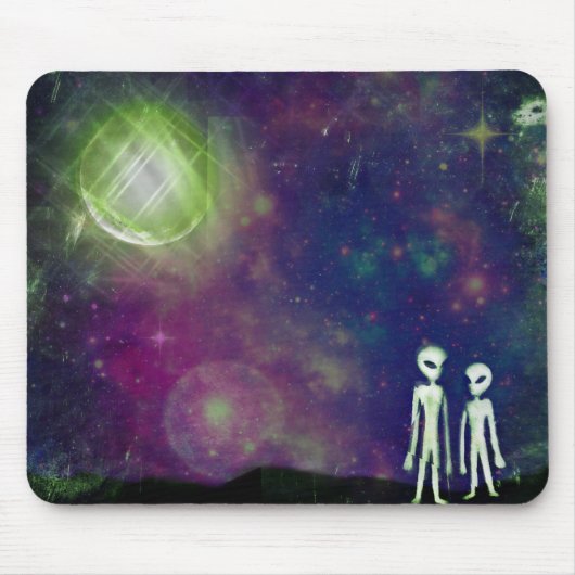 Moeten we binnenvallen of niet? muismat (Voorkant)