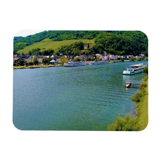 Moezel rivier Duitsland Magneet (Horizontaal)