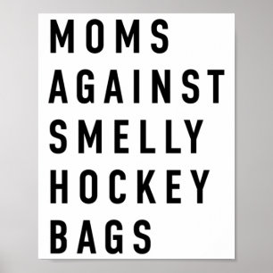 Moezen Tegen Stinkende Hockeytassen Oversized Poster