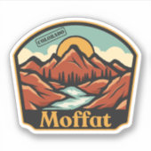 Moffat, Colorado Sticker (Voorkant)