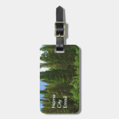 Moffat Road Pine Trees Colorado Bagagelabel (Voorkant verticaal)