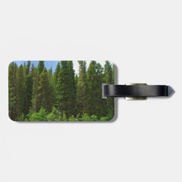 Moffat Road Pine Trees Colorado Bagagelabel